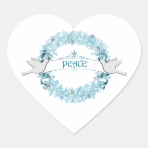 Serre de Paix Bleue avec Stickers Doses