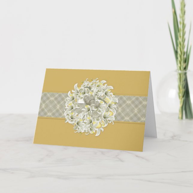 Serre de Pâques et carte à thème de Pâques 2 (Devant)