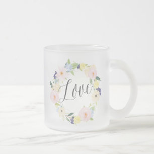 Serre florale Pastel Spring   Love Mug