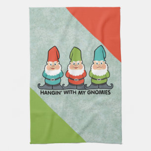 Serrer Avec Mes Gnomies Maisons Cute Serviette De