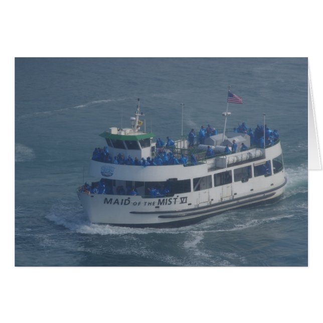 Servante de la brume sur la rivière Niagara . (Devant Horizontal)