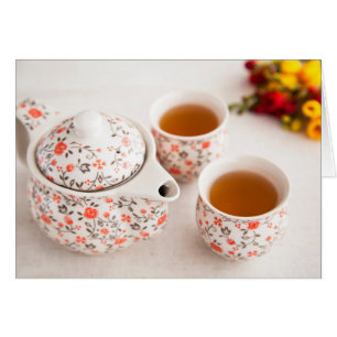 Service à thé en céramique