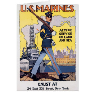 Service actif en terre et en mer