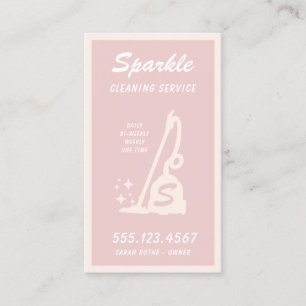 Service De Nettoyage Rose Bleu Rétro Appel De La F