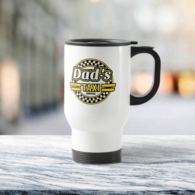 Service de Taxi papa Mug Voyage - Cadeau de Fête d (Créateur téléchargé)