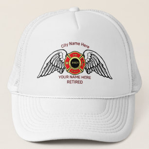 Service d'incendie Secourir l'équipe Casquette