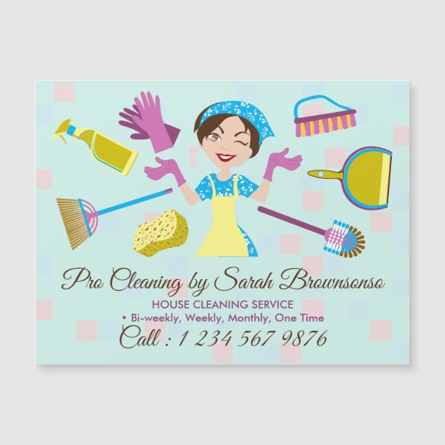 Service turquoise de nettoyage vert Pro Laver le m (Devant)