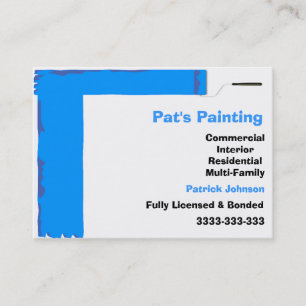Services de peinture Cartes de visite