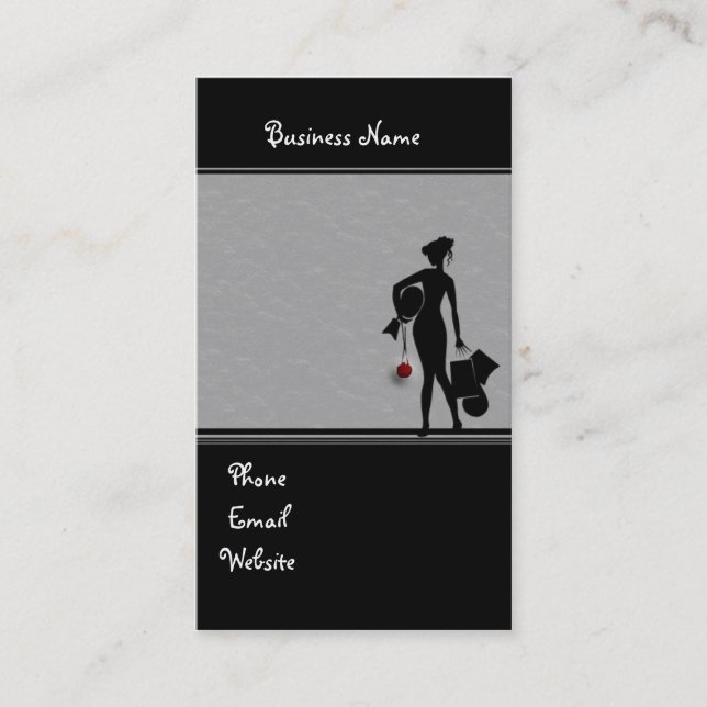 Services personnels d'achats - carte de visite (Devant)