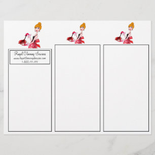 Services royaux de nettoyage Brochures à trois vol