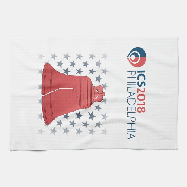 Serviette 2018 de cuisine d'ICS Philadelphie (Horizontal)