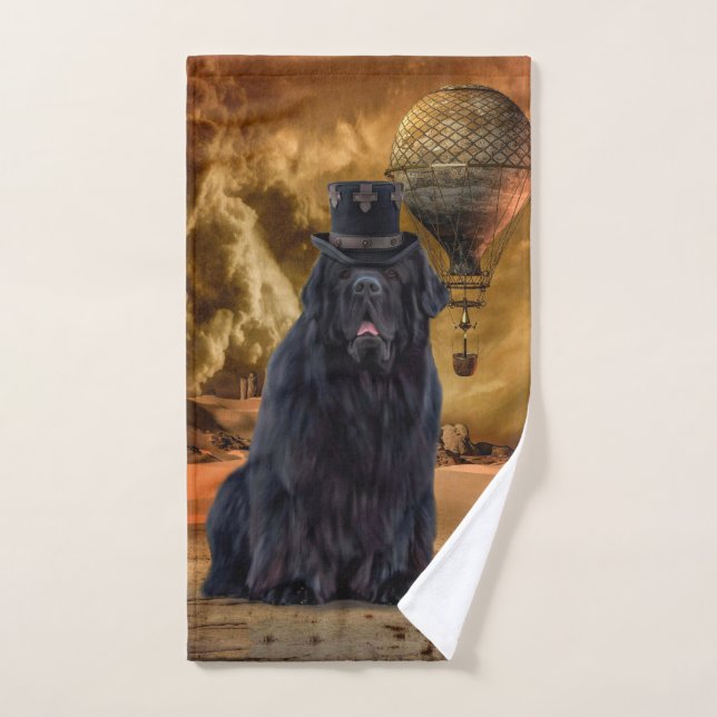 Serviette à baver Notta Bear Steampunk (Serviette à main)