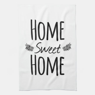 Serviette à la maison douce à la maison de