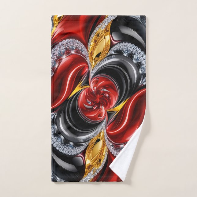 Serviette à main aux couleurs de l'Allemagne (Serviette à main)