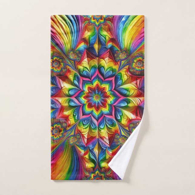 Serviette à main aux couleurs LGBT (Serviette à main)