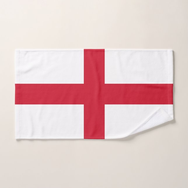 Serviette à main avec Drapeau d'Angleterre, Royaum (Serviette à main)