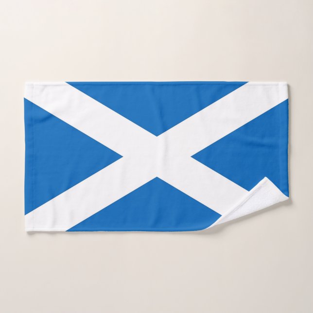 Serviette à main avec Drapeau de l'Ecosse, Royaume (Serviette à main)