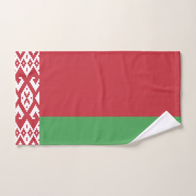 Serviette à main biélorusse patriotique (Serviette à main)