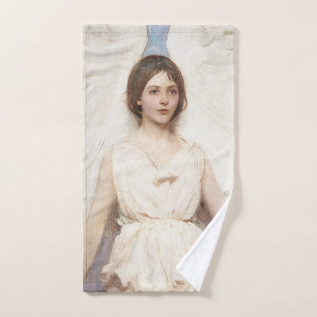 Serviette à main d'art de Thayer's Angel (Serviette à main)