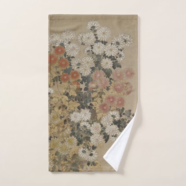 Serviette à main d'art japonaise (Serviette à main)
