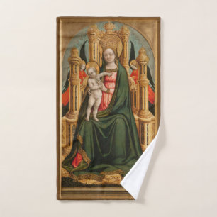 Serviette à main d'art "La Vierge et l'Enfant"