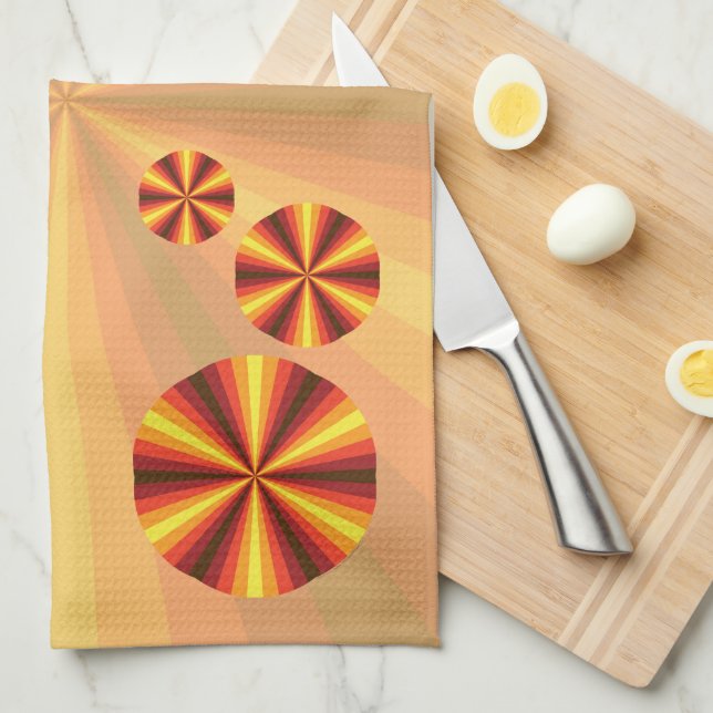 Serviette à main de l'illusion de chute (Quart Plié)