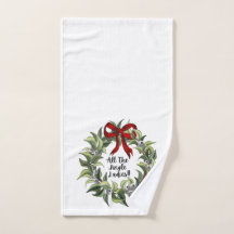 Serviette à main de Noël - Serre à main pour dames