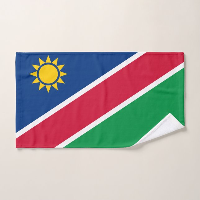 Serviette à main en drap de Namibie (Serviette à main)