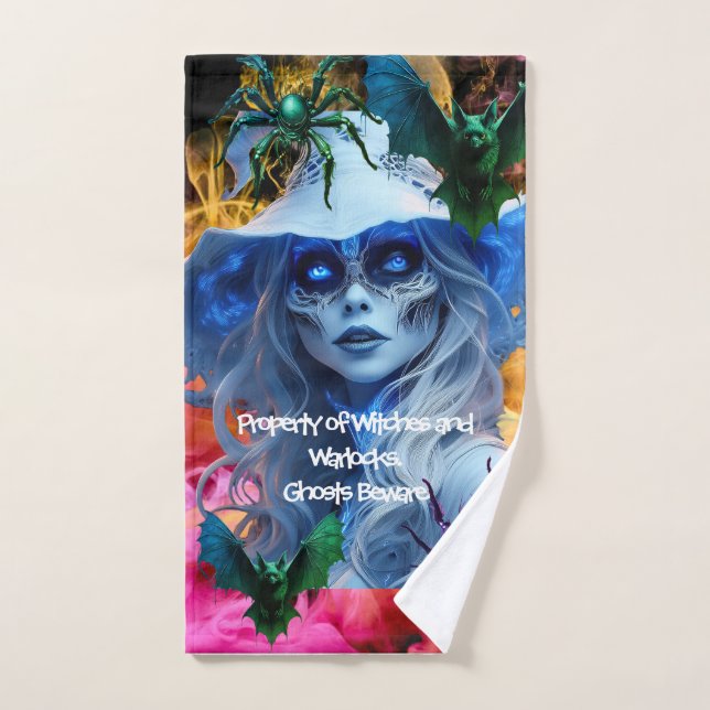 Serviette à main Halloween en cuisine (Serviette à main)