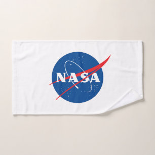 Serviette à main Iconique de la NASA (blanc roquet