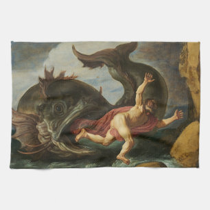 Serviette à main "Jonah and the Whale"