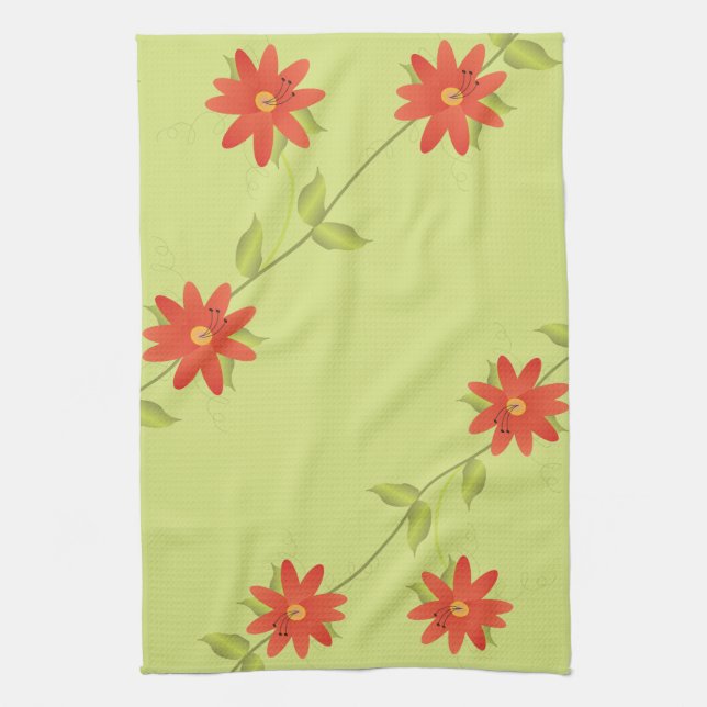 Serviette à main Orange Lime (Vertical)