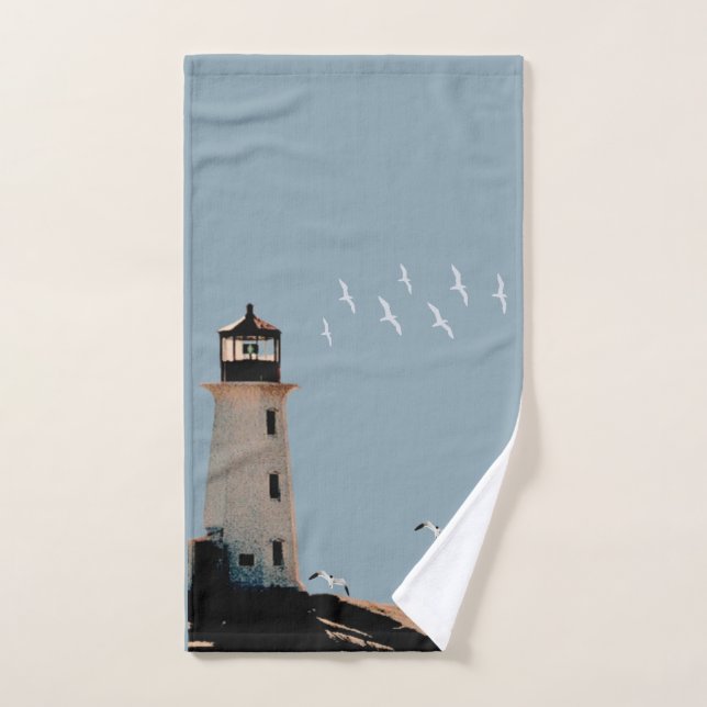 Serviette à main phare (Serviette à main)