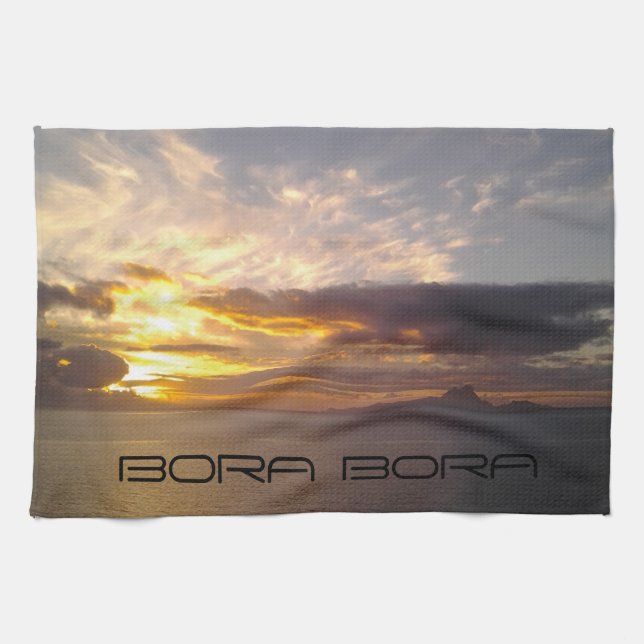Serviette à plat Bora Bora (Horizontal)