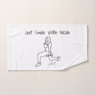 Serviette à sueur gonflable