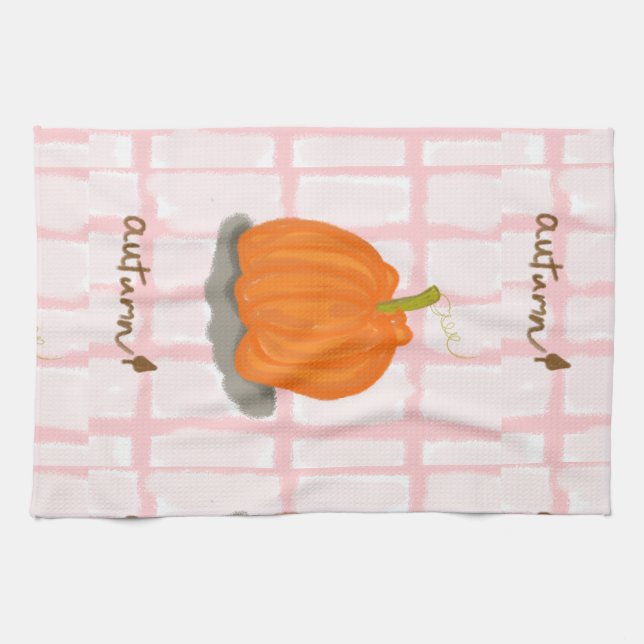 Serviette à thé citrouille (Horizontal)