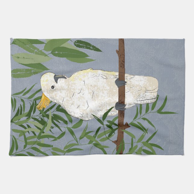Serviette à thé Cockatoo (Horizontal)