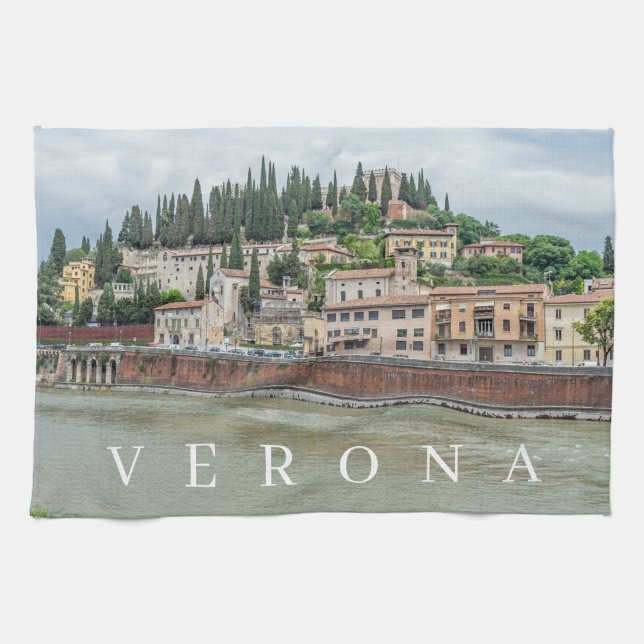 Serviette à thé Verona Castel San Pietro (Horizontal)