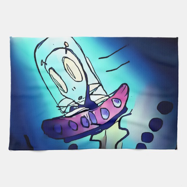 Serviette Alien (Horizontal)