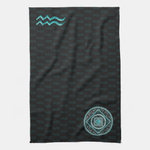 Serviette Aquarius Mandala