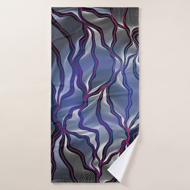 Serviette Autochtone Design-16 (Serviette de bain)