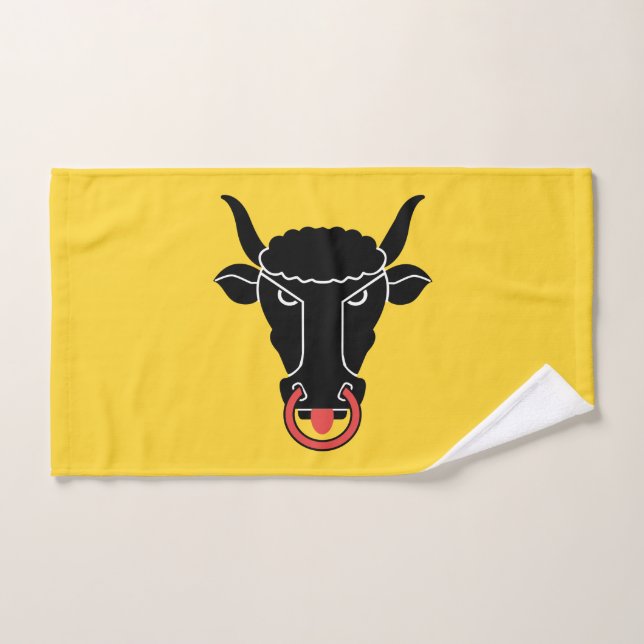 Serviette avec le drapeau d'Uri, Suisse (Serviette à main)
