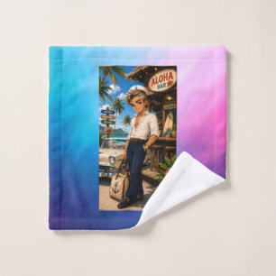 Serviette Bain Rockachibi Bruce Aurore