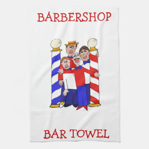 Serviette Barbershop Bar