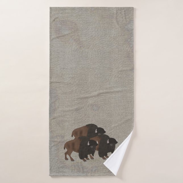 Serviette Bison (Serviette de bain)