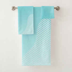 Serviette bleu turquoise