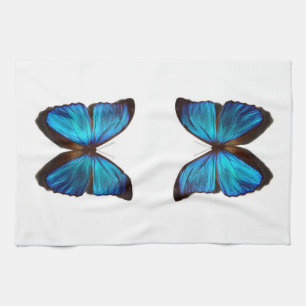 Serviette BLEUE À BULLETIN