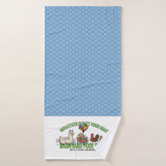 Serviette Bleue Goutte de Rosée Tout ce qui Flotte