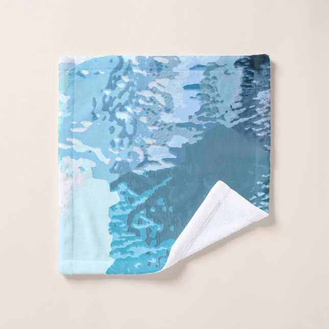 Serviette Blue Waves (Gant de toilette)
