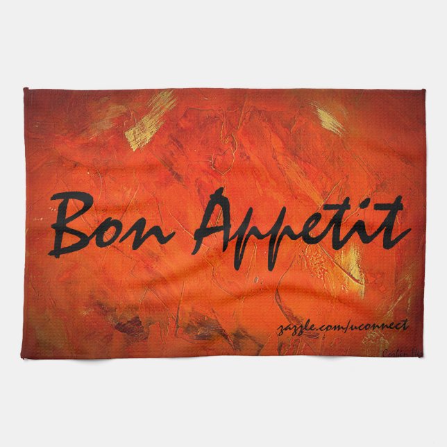 Serviette Bon Appetit (Horizontal)